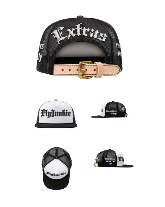 Black “ Extras ” Fitted