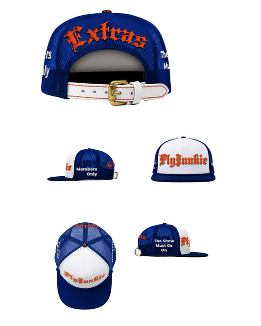 Blue & Orange “ Extras ” Fitted