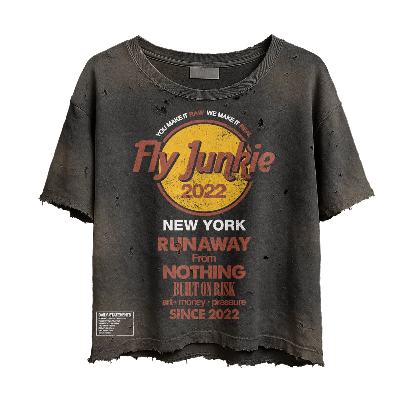 Dark Brown Runaway Tee