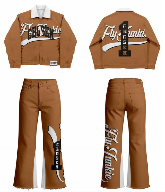 Denim Jacket W Matching Pangs