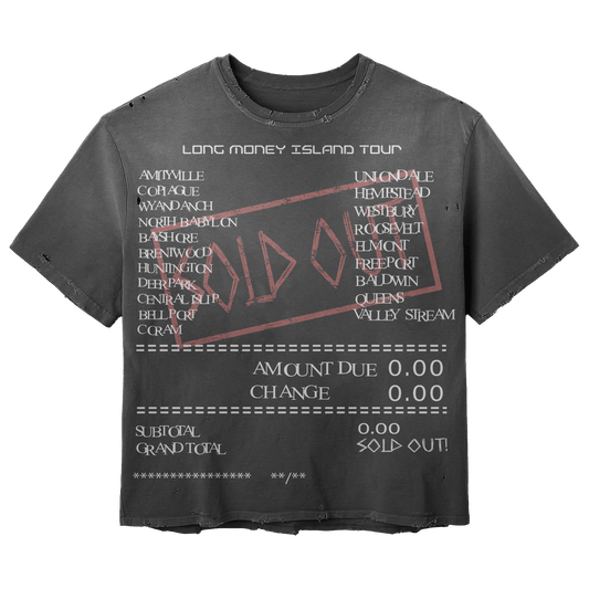 Long Money Island Tour Tee
