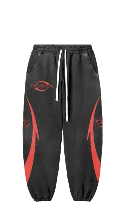 Red Rhinestone Pants
