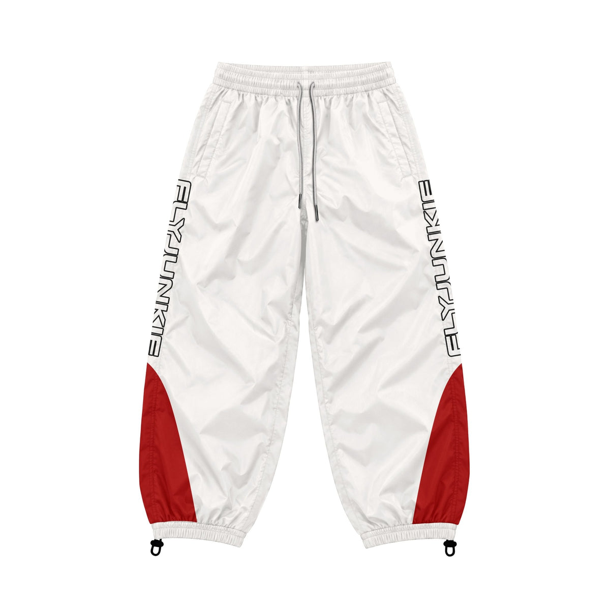 White & Red Windbreaker Suit